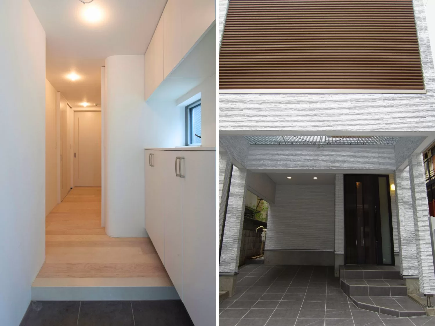 I-AREAシリーズ・施工例02（戸建住宅） - 【玄関・エントランス】