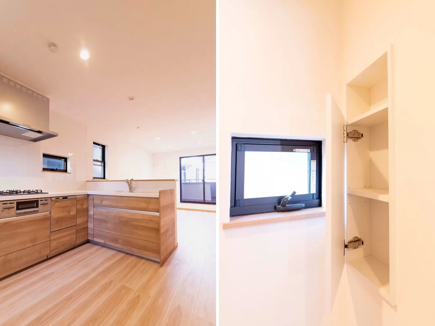 I-AREAシリーズ・施工例16（戸建住宅） - 使い勝手の良いキッチン