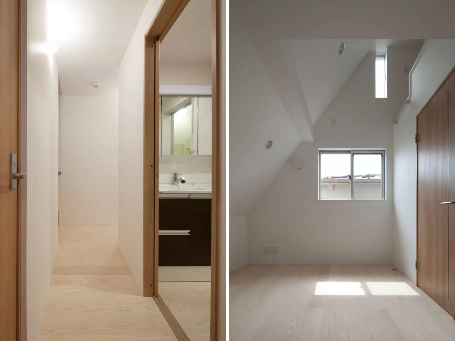 I-AREAシリーズ・施工例02（戸建住宅） - 【居室・独立洗面台・トイレ】