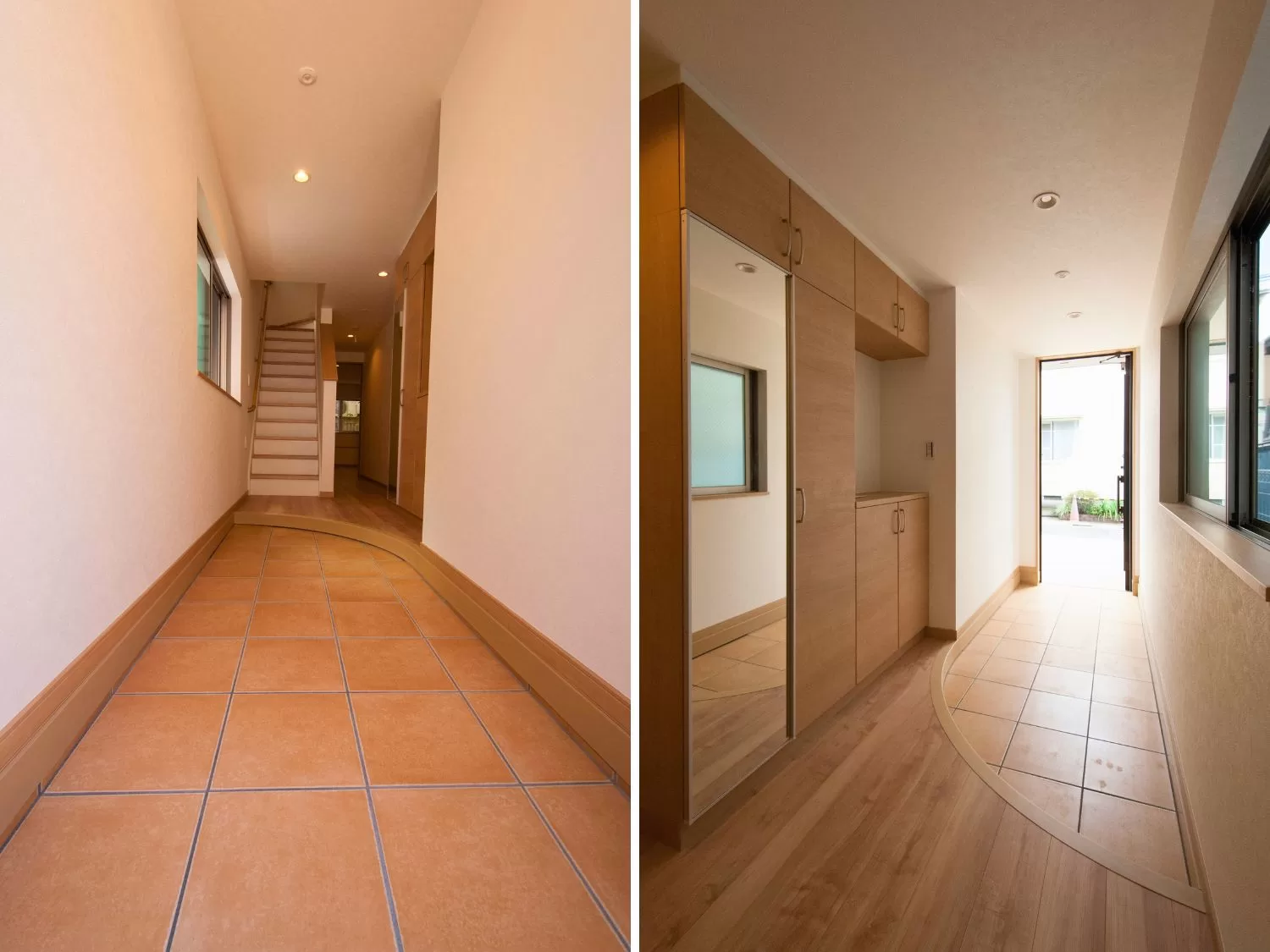 I-AREAシリーズ・施工例05（戸建住宅） - 扉と玄関